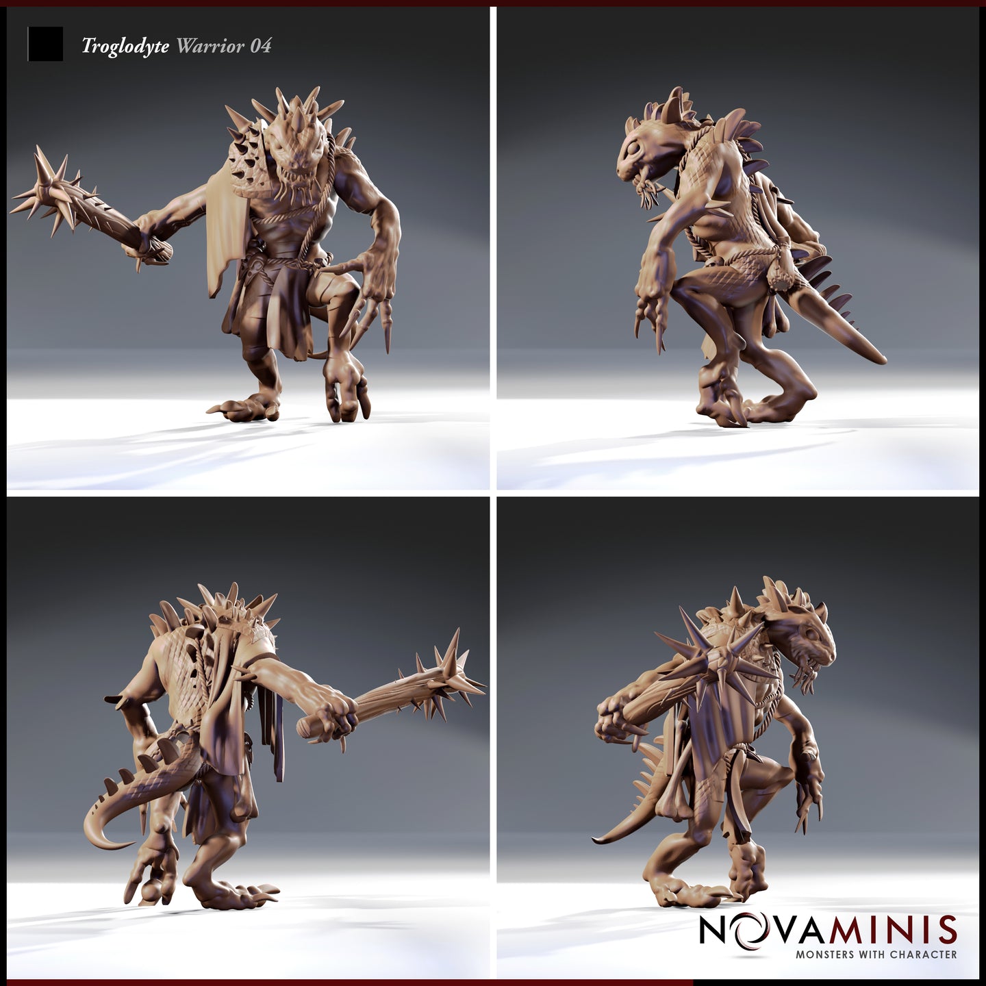 Troglodyte Warrior 04 by Novaminis