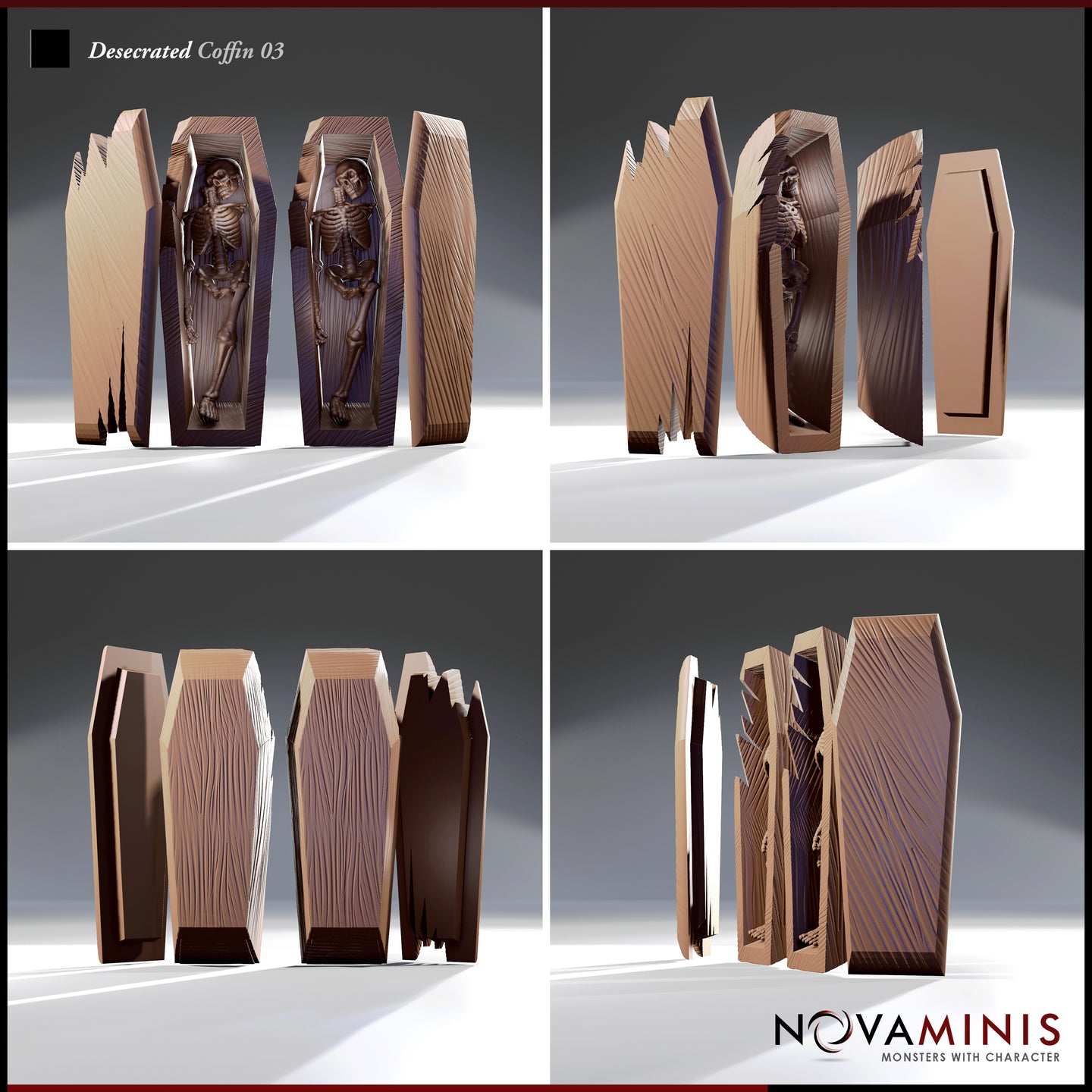 Desecrated Coffin 03 by Novaminis