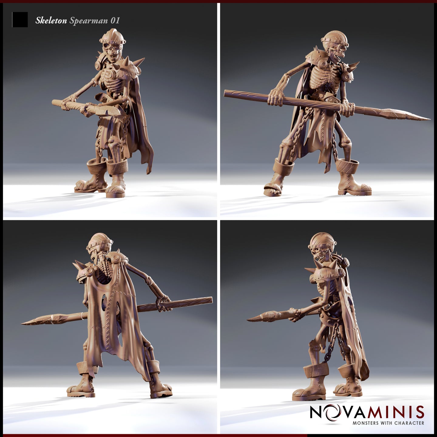 Skeleton Spearman Bundle by Novaminis