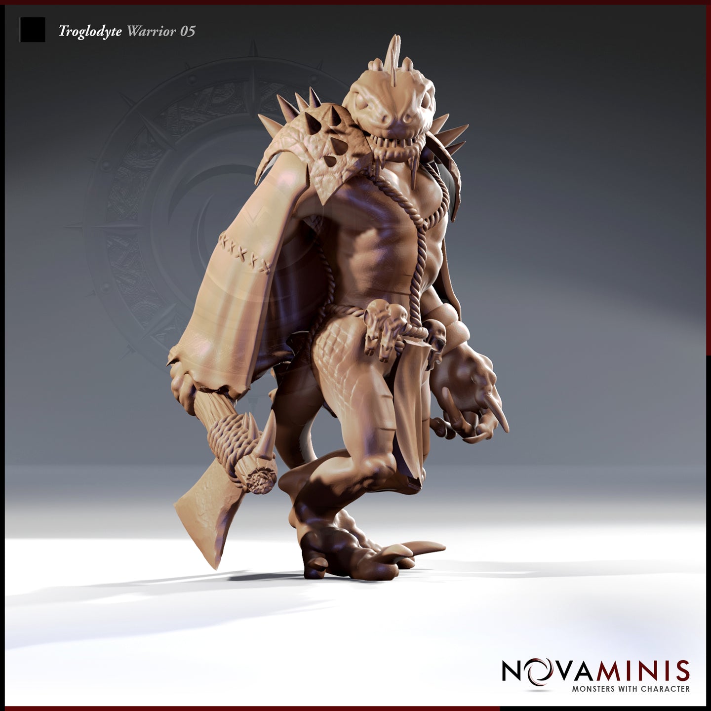 Troglodyte Warrior 05 by Novaminis