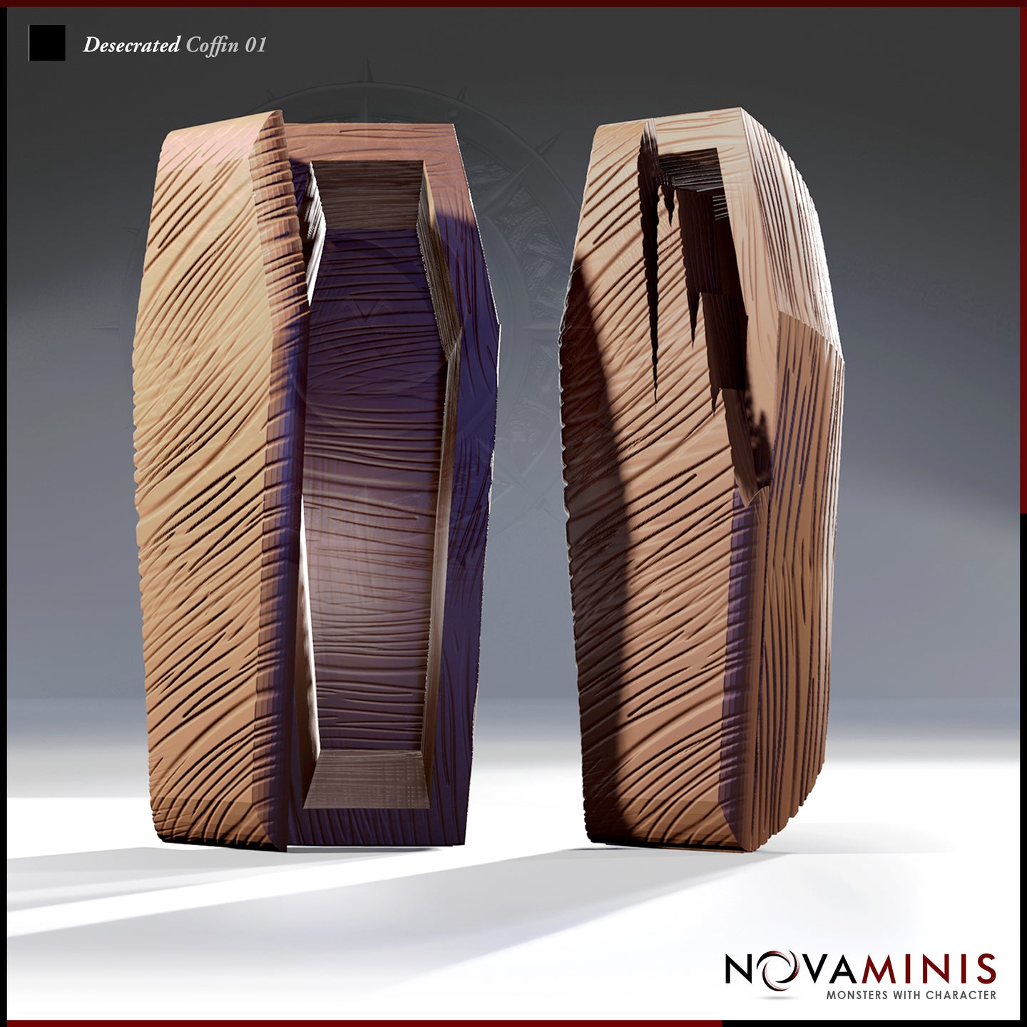 Desecrated Coffin 01 by Novaminis