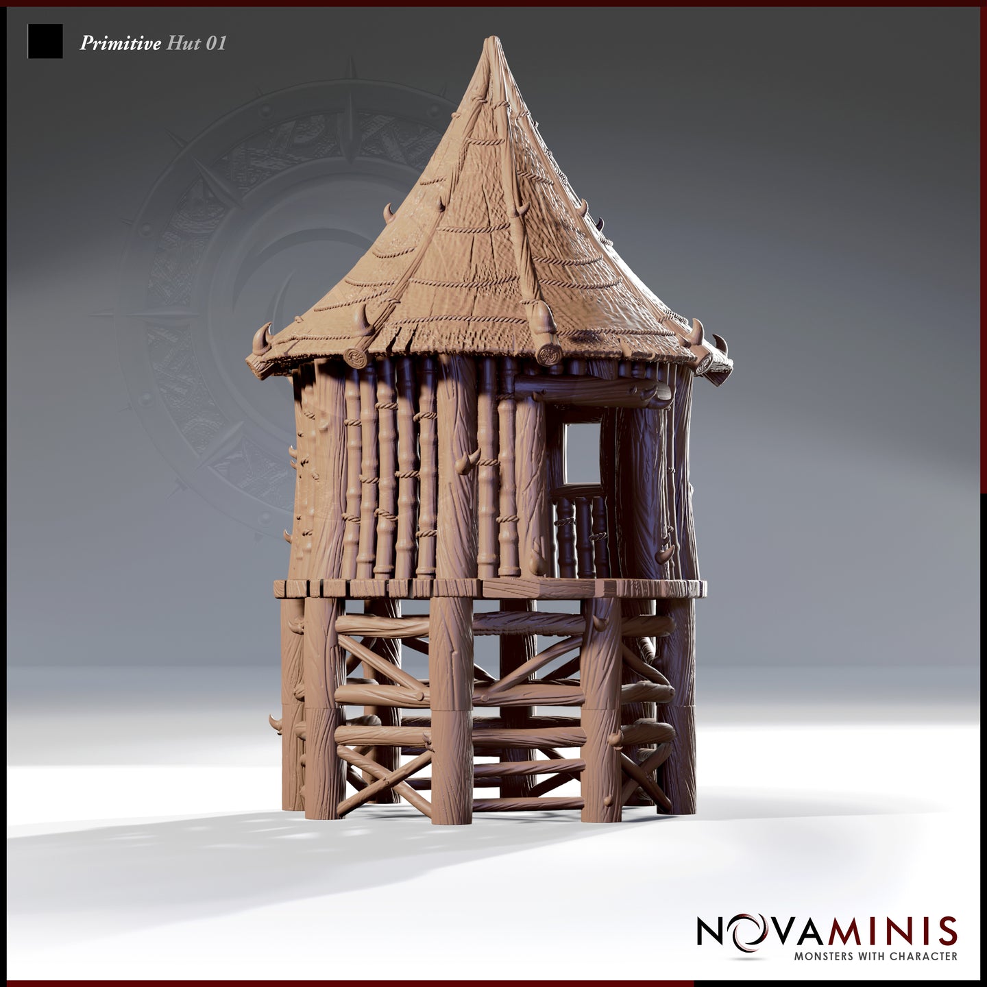 Primitive Hut 01 by Novaminis