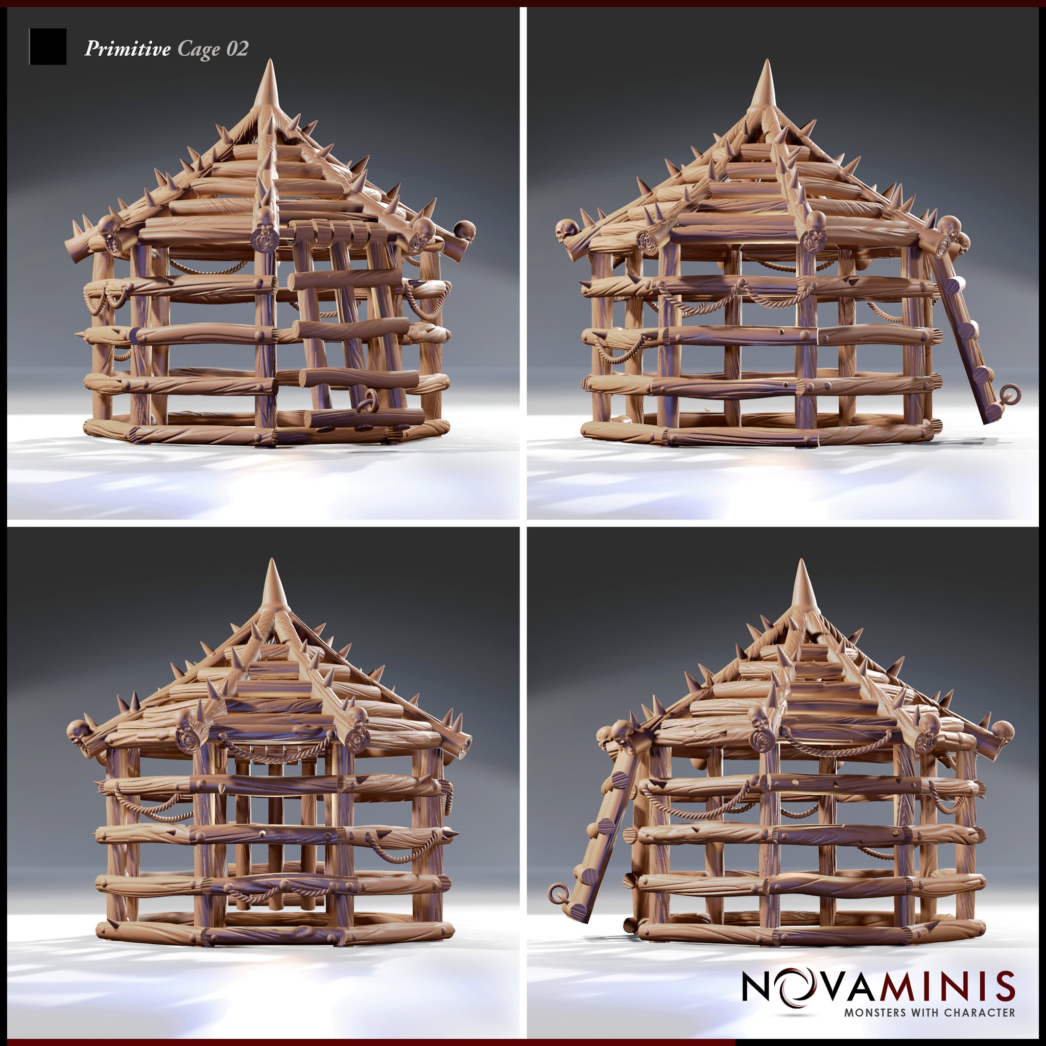 Primitive Cage 02 by Novaminis