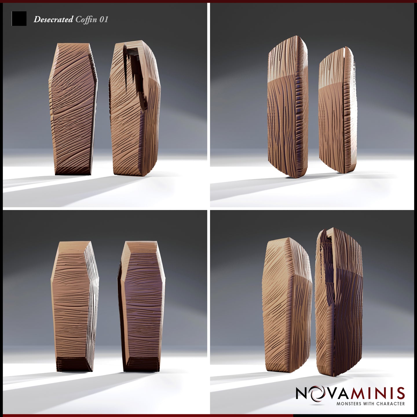 Desecrated Coffin 01 by Novaminis