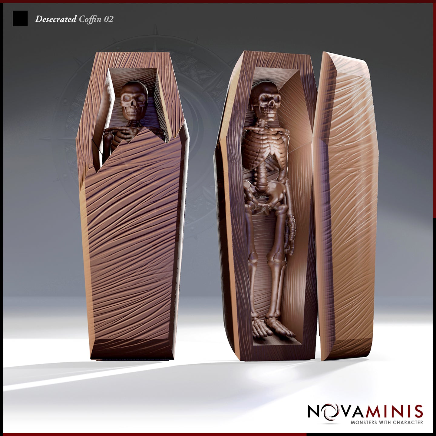 Desecrated Coffin 02 by Novaminis