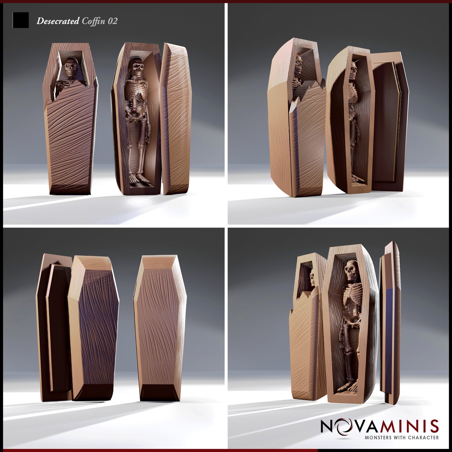 Desecrated Coffin 02 by Novaminis