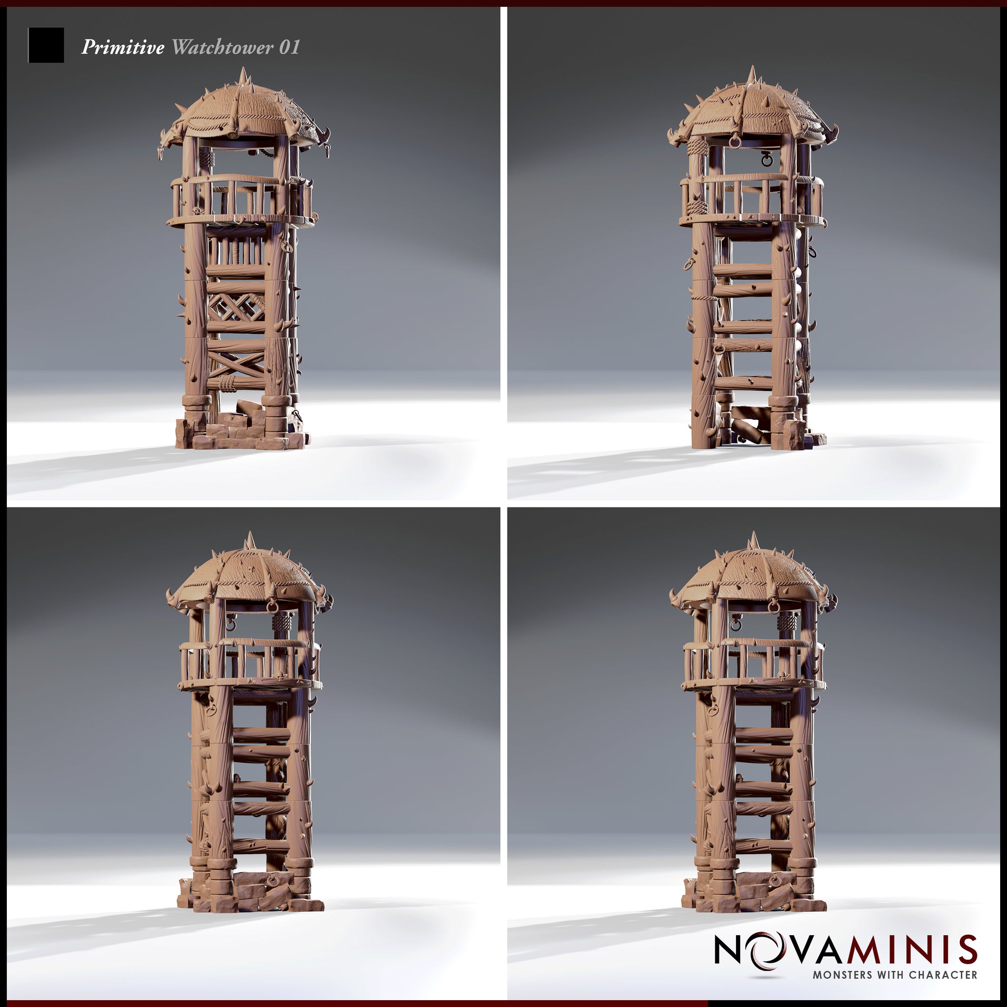 Primitive Watchtower 01 by Novaminis