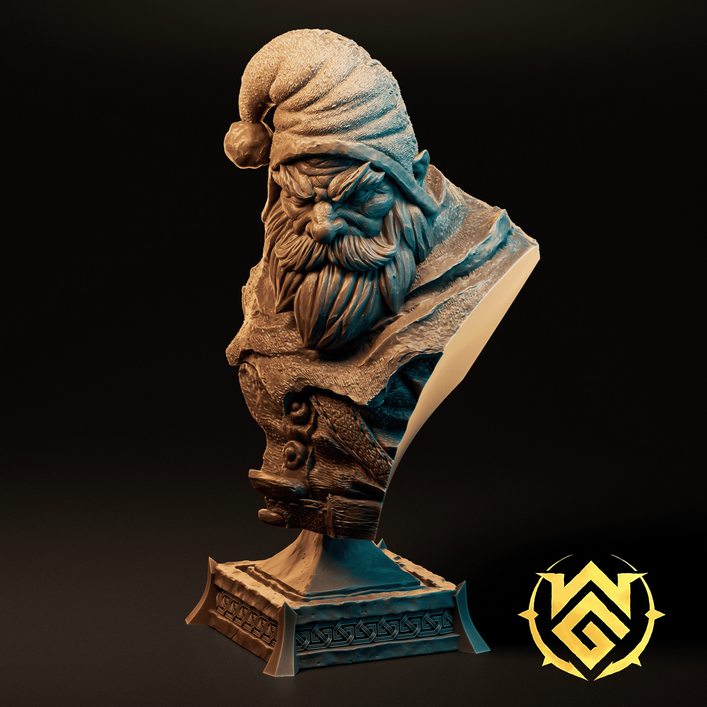 Jack the Winterbound Ranger Bust by The Witchguild