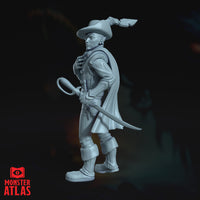 Drow Swashbuckler (Jarlaxle Baenre) by Monster Atlas