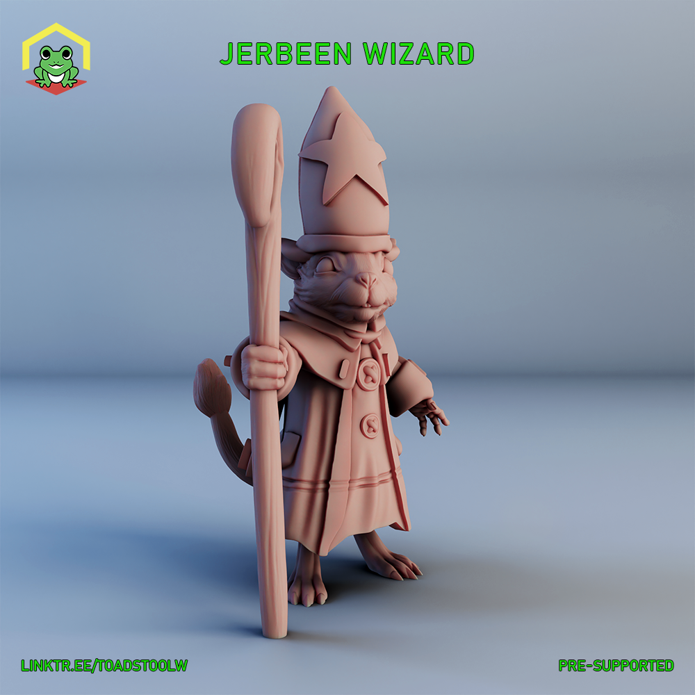 Jerbeen Wizard by The Toadstool Weaver