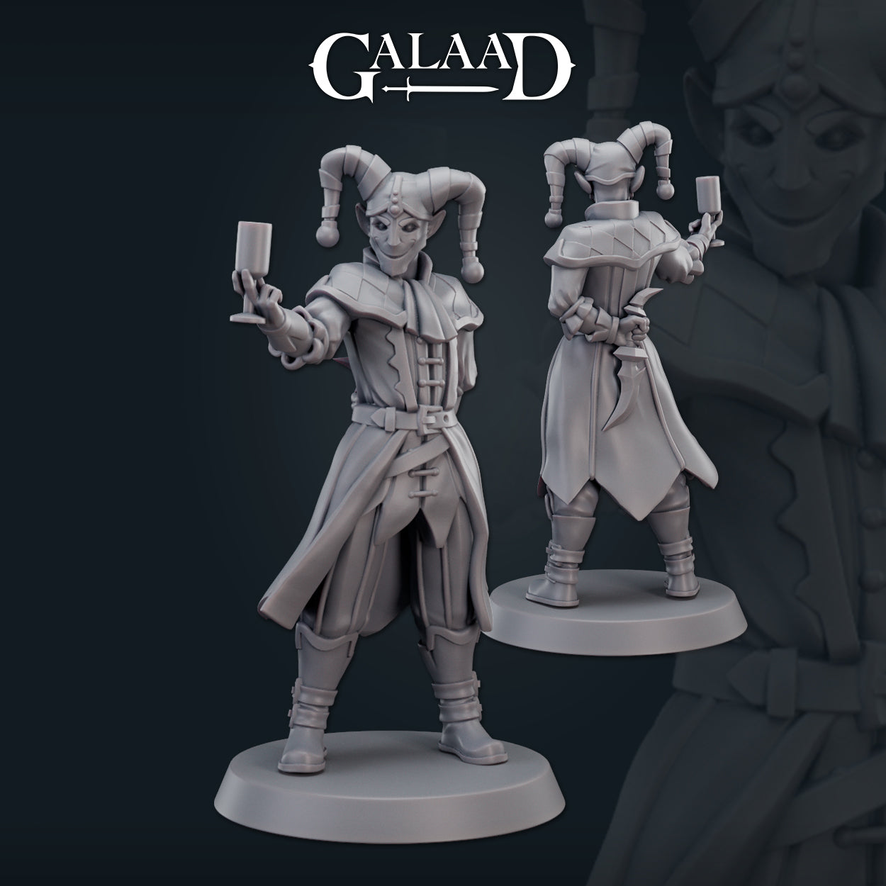 Jester 01 by Galaad Miniatures