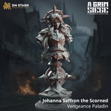 Vengence Paladin (Johanna Saffron of the Scorned) Bust  by DM Stash