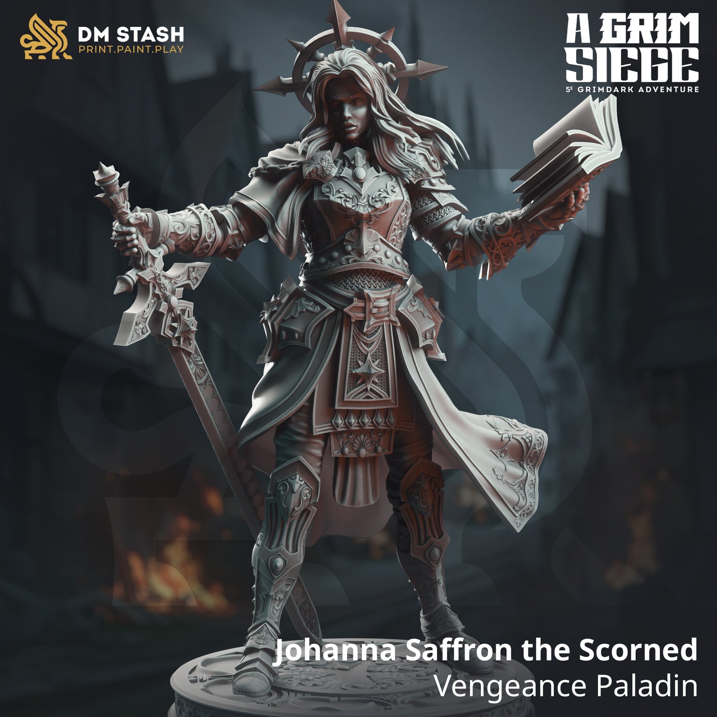 Venegeance Paladin (Johanna Saffron of the Scorned) by DM Stash