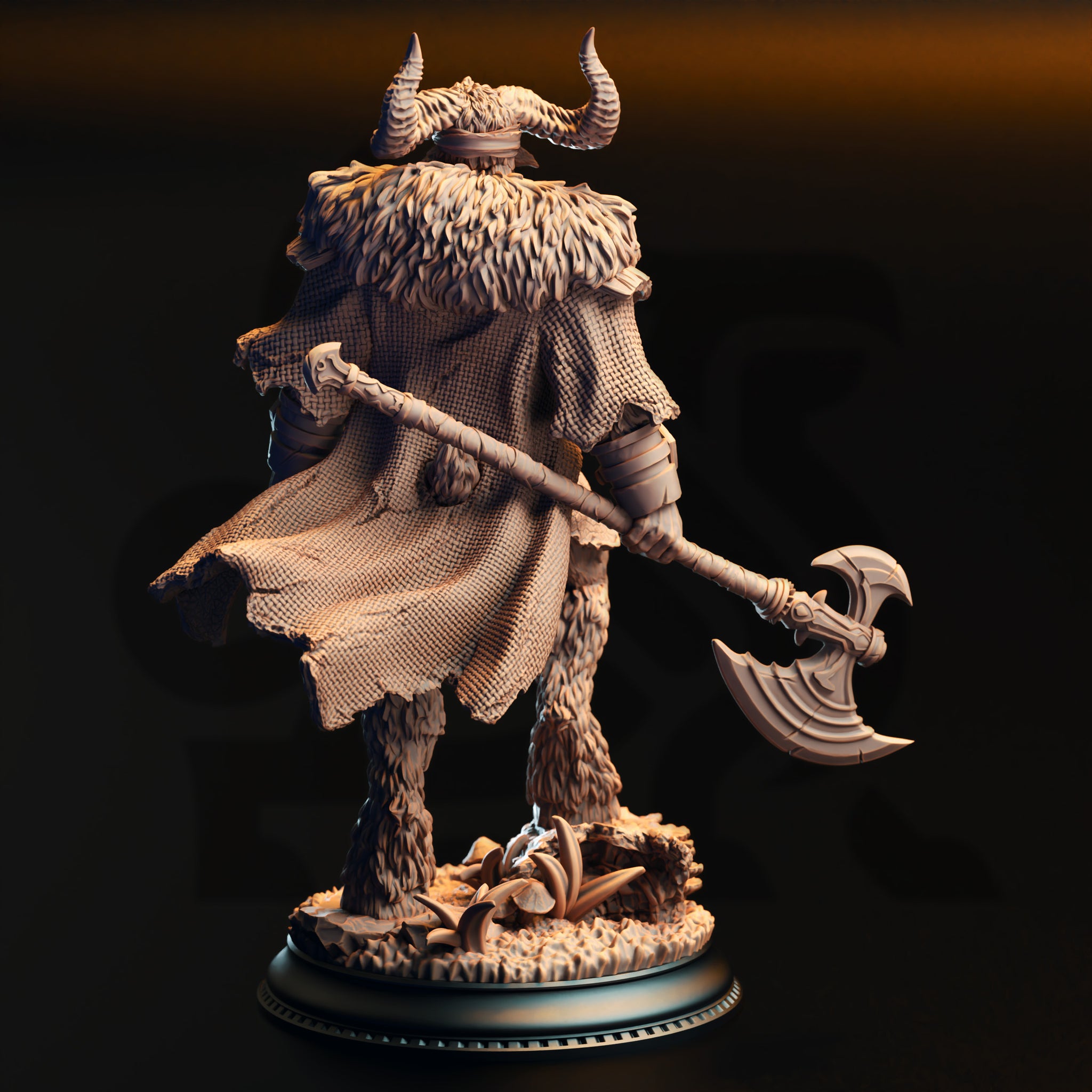 Satyr Barbarian (Jonah of the Badlands) by DM Stash