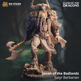 Satyr Barbarian (Jonah of the Badlands) by DM Stash