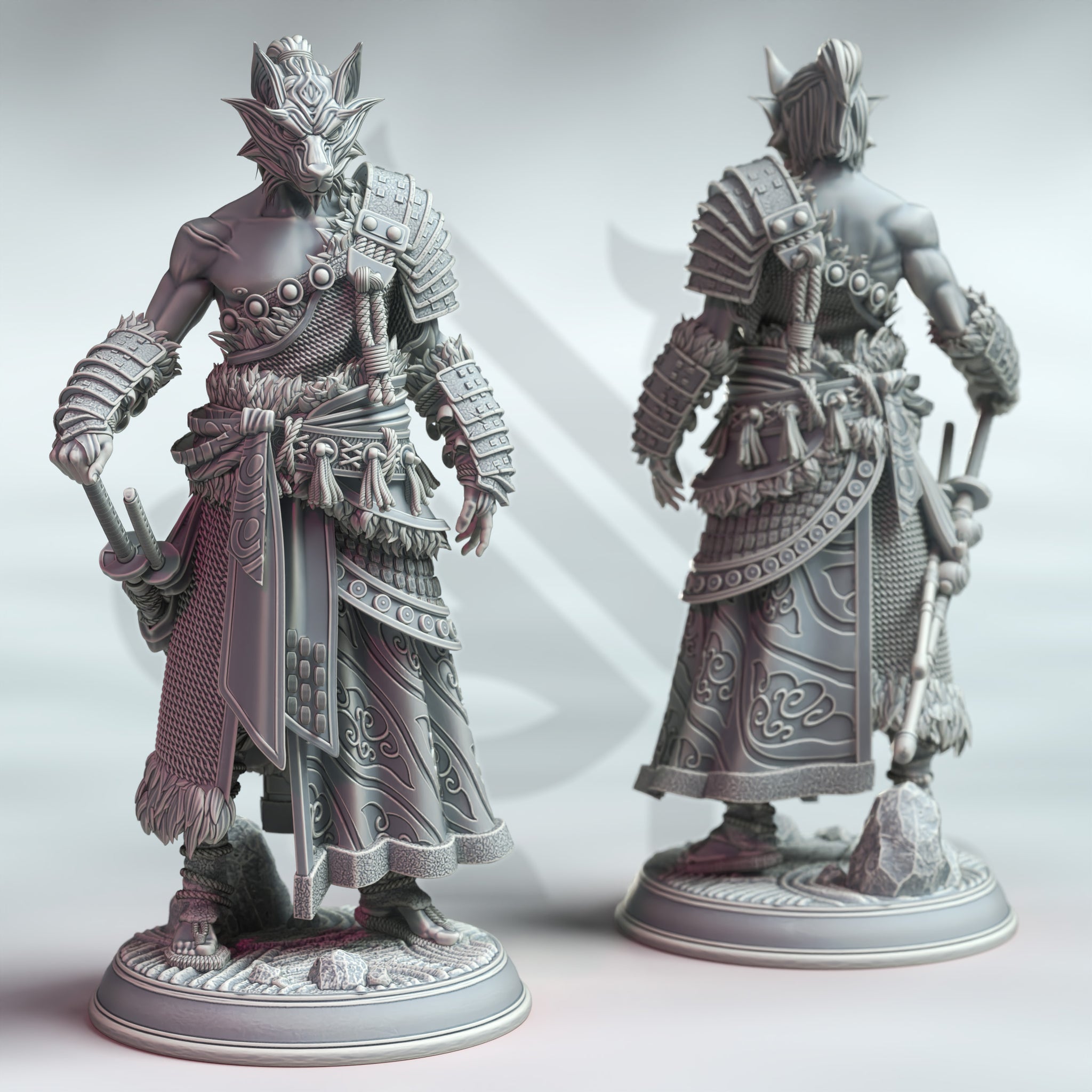 Stoic Wolf (Kaoru Okami) by DM Stash