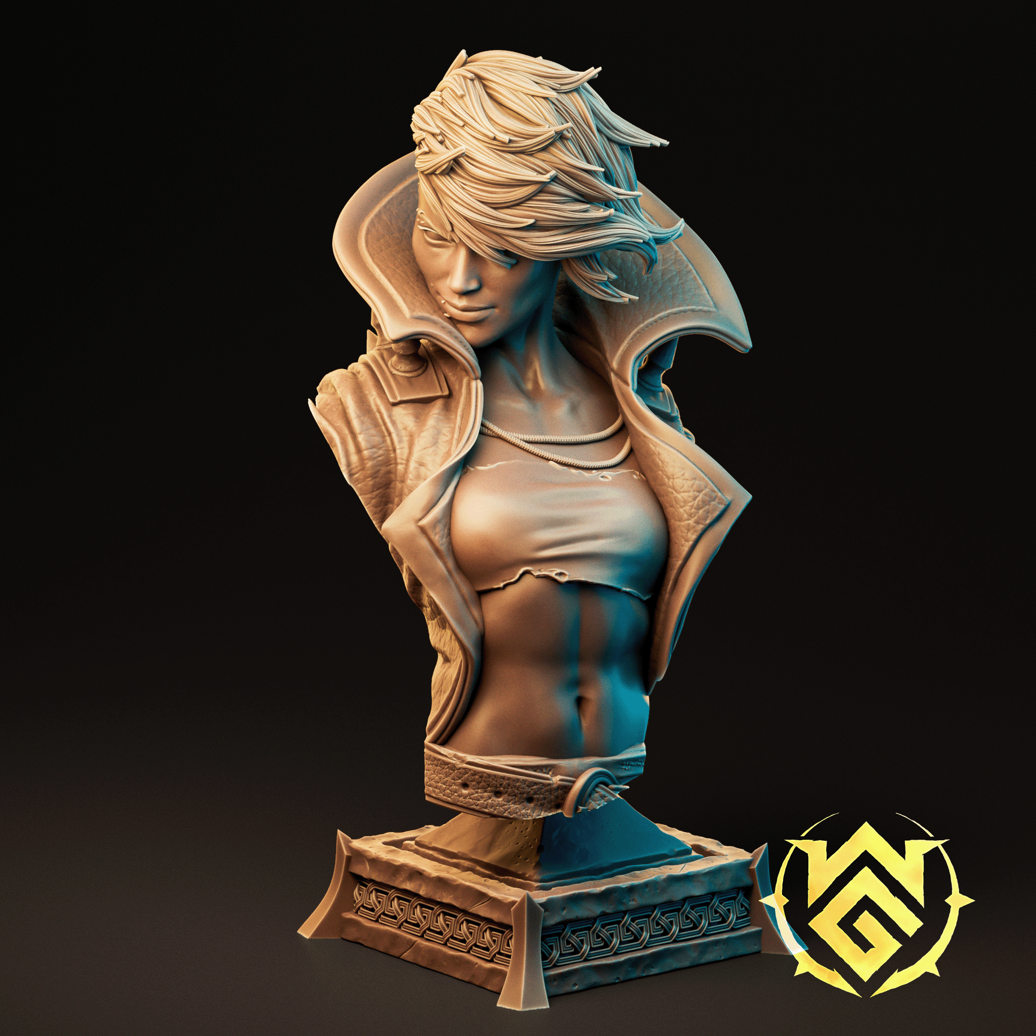 Rogue Black Lotus Katerina Bust by The Witchguild