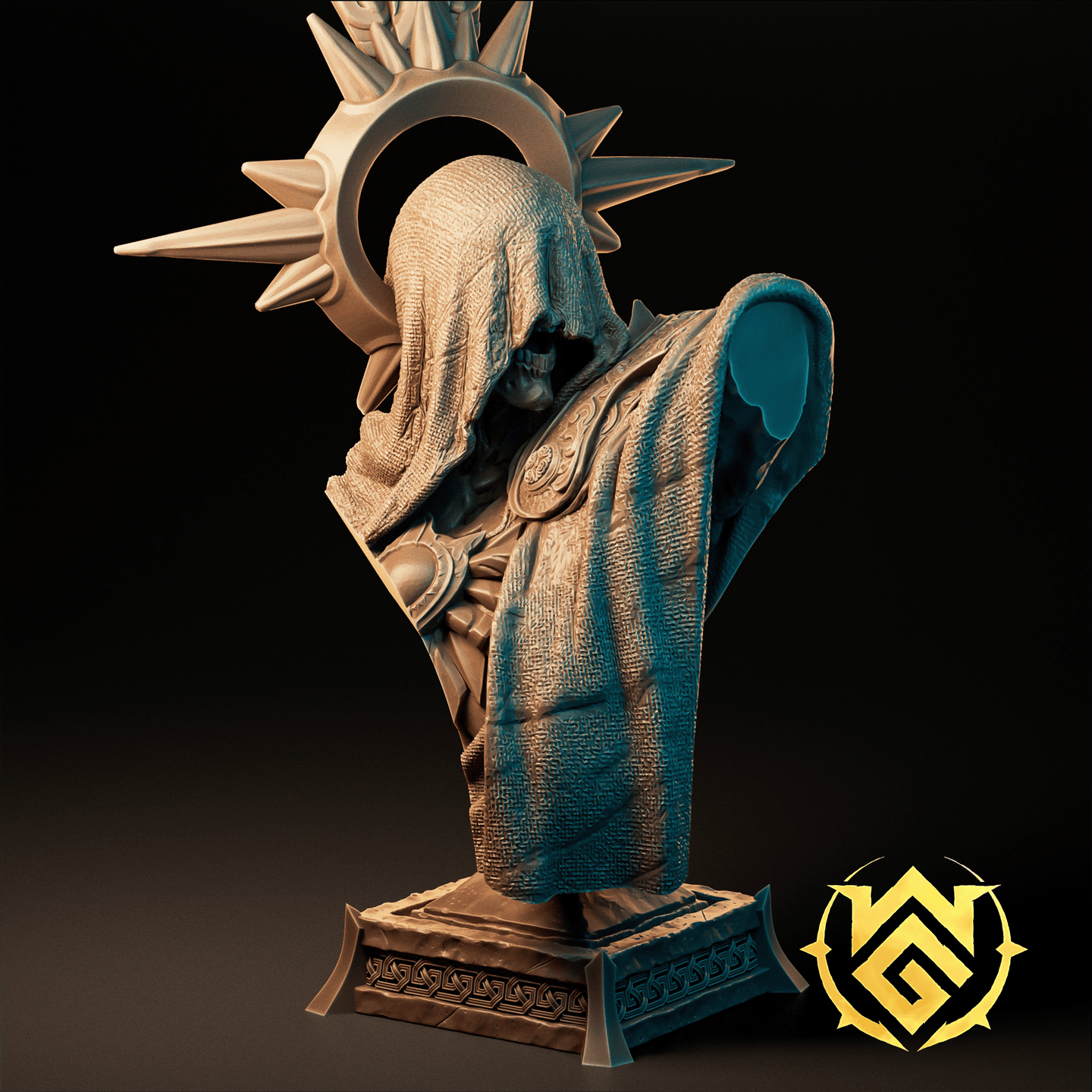 Blood Mage Ket'thurac Kret Bust by The Witchguild