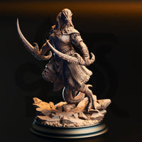 Black Dragonborn Rogue (Kijaa Shadowblade) by DM Stash