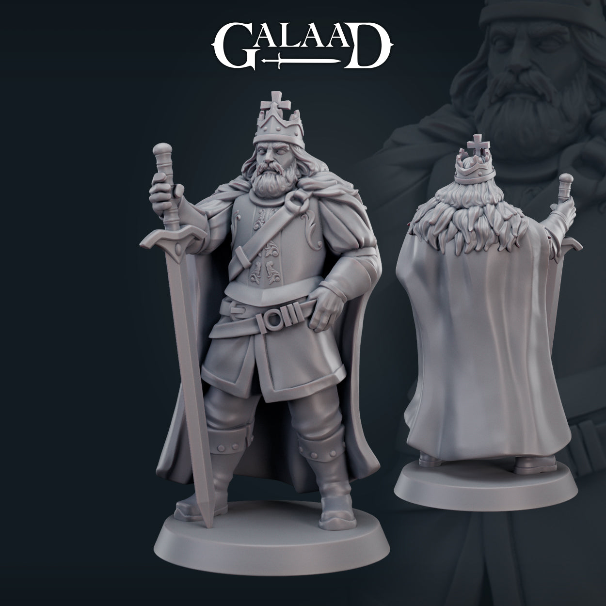 King 01 by Galaad Miniatures