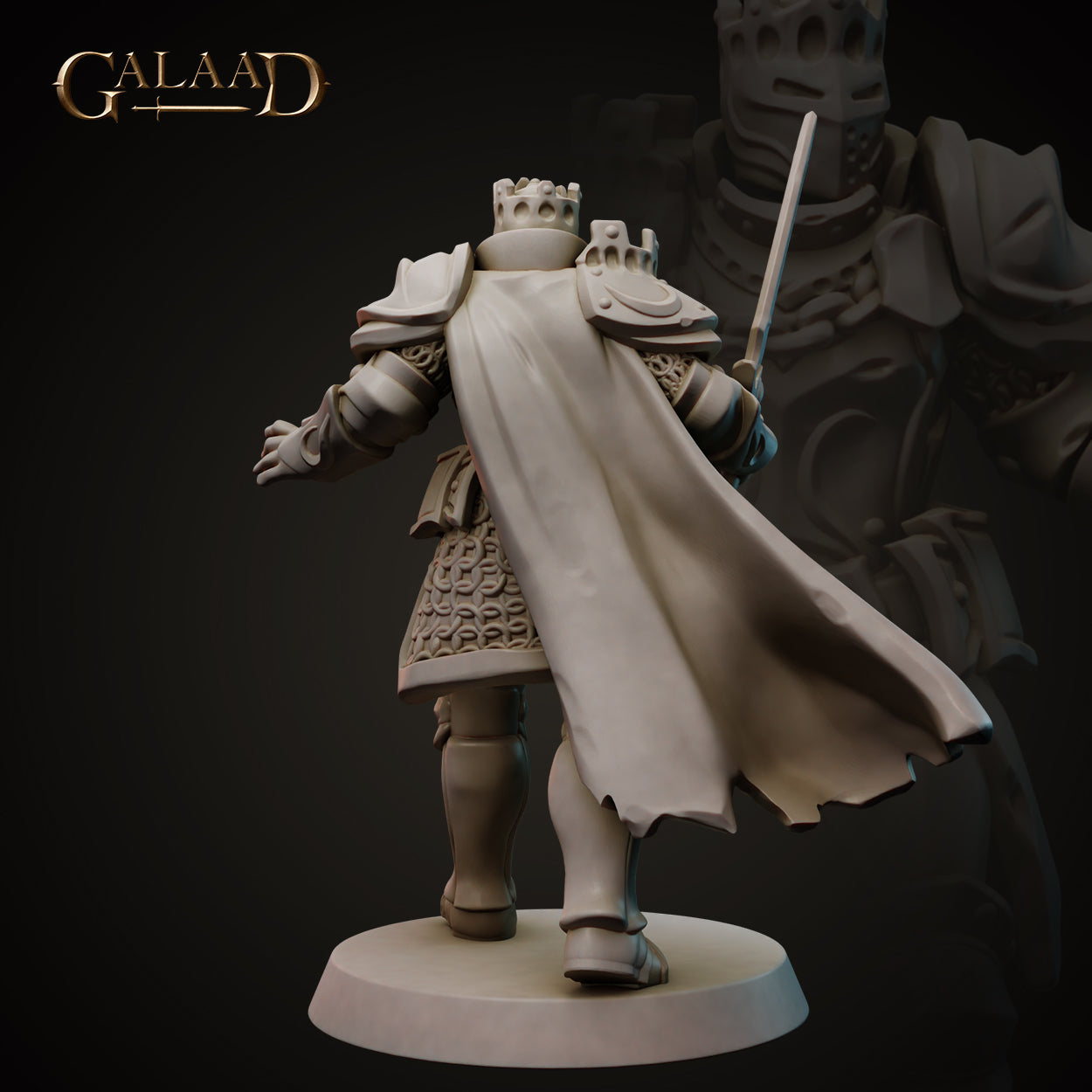 Armoured King 02 by Galaad Miniatures