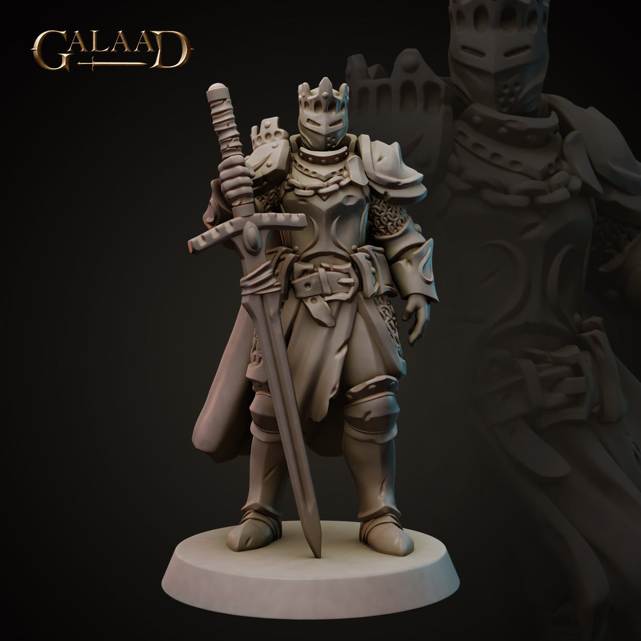 Armoured King 03 by Galaad Miniatures
