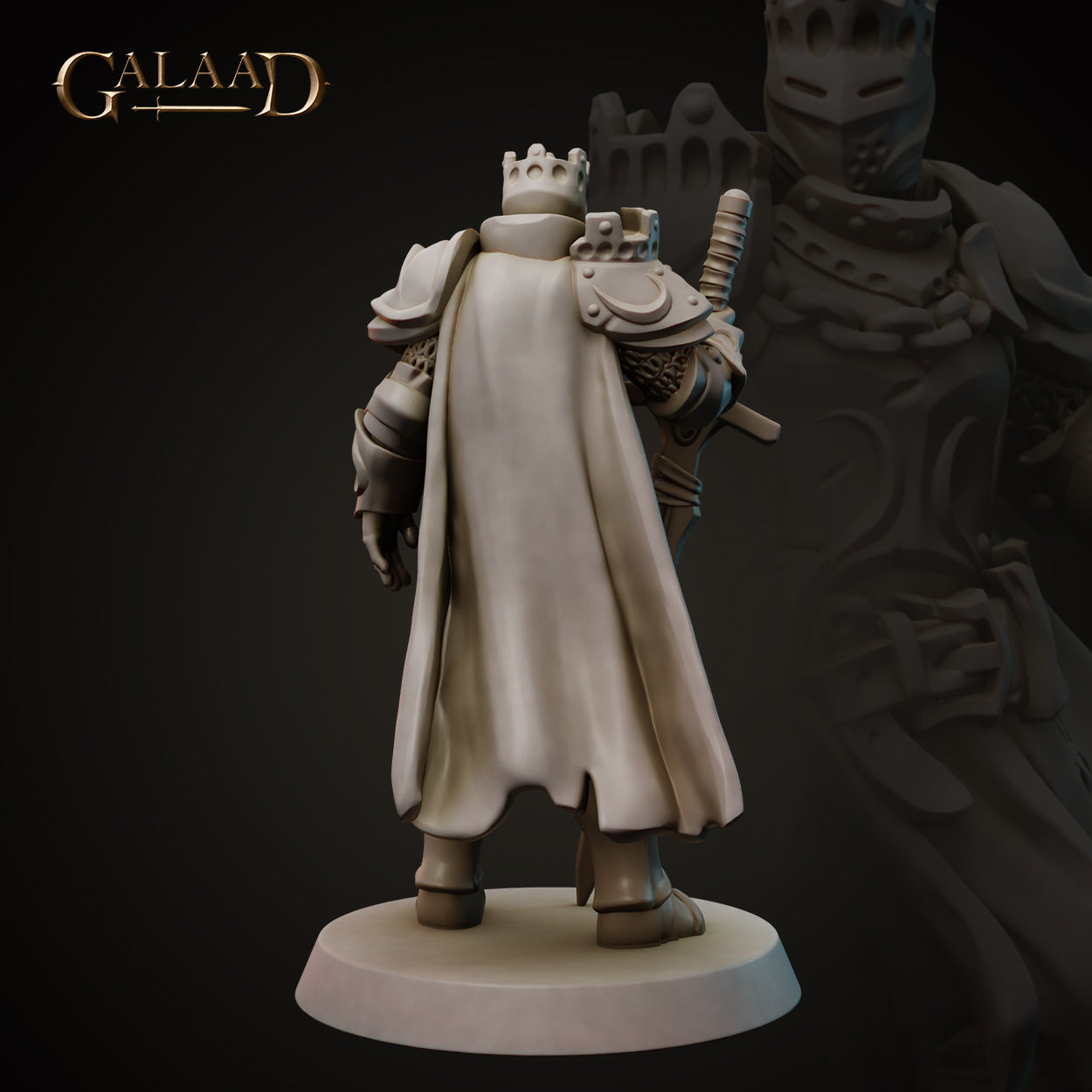Armoured King 03 by Galaad Miniatures
