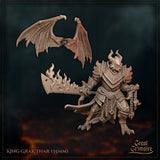 Lizardfolk King Grak'Thar by Great Grimoire