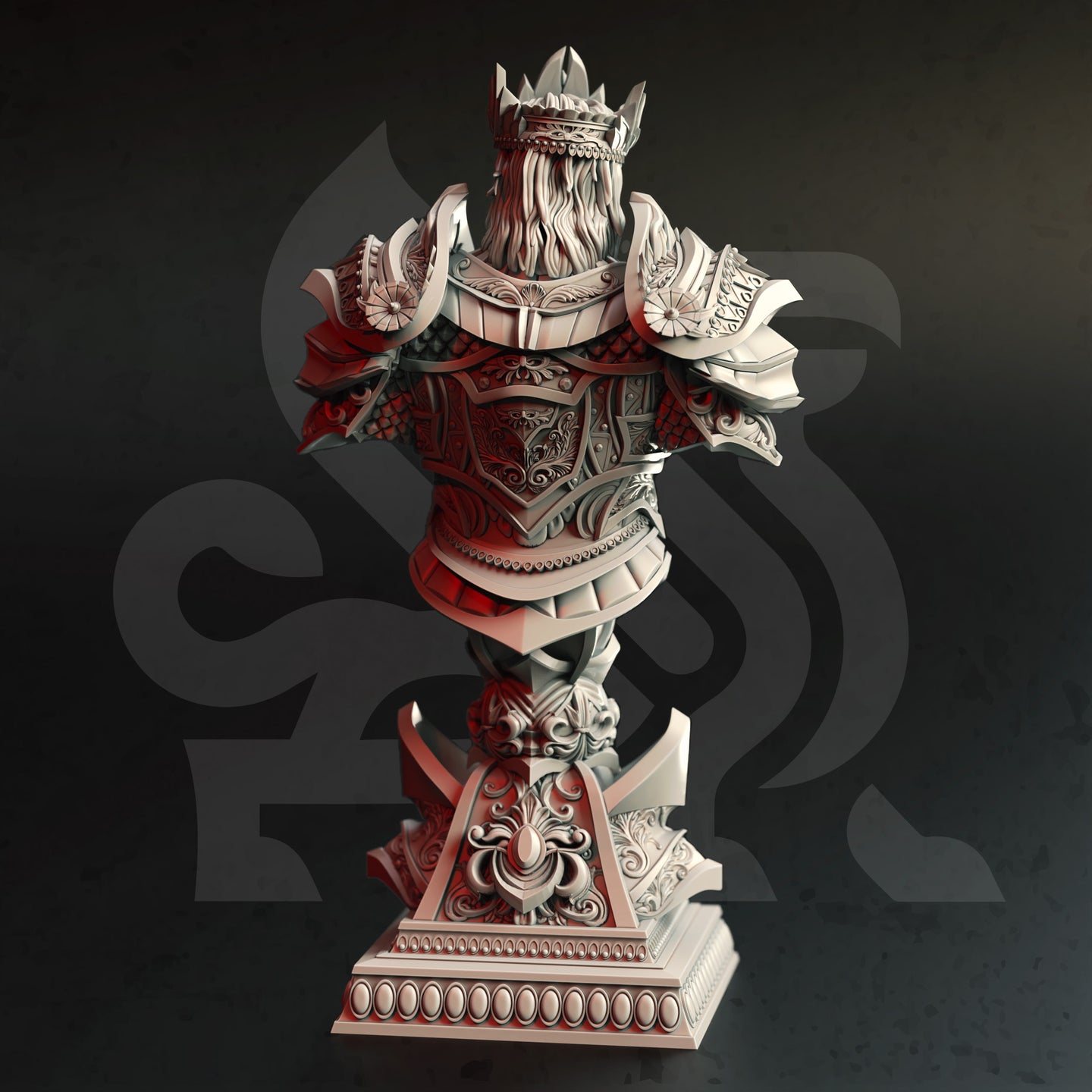 King (Trendium) Bust  by DM Stash