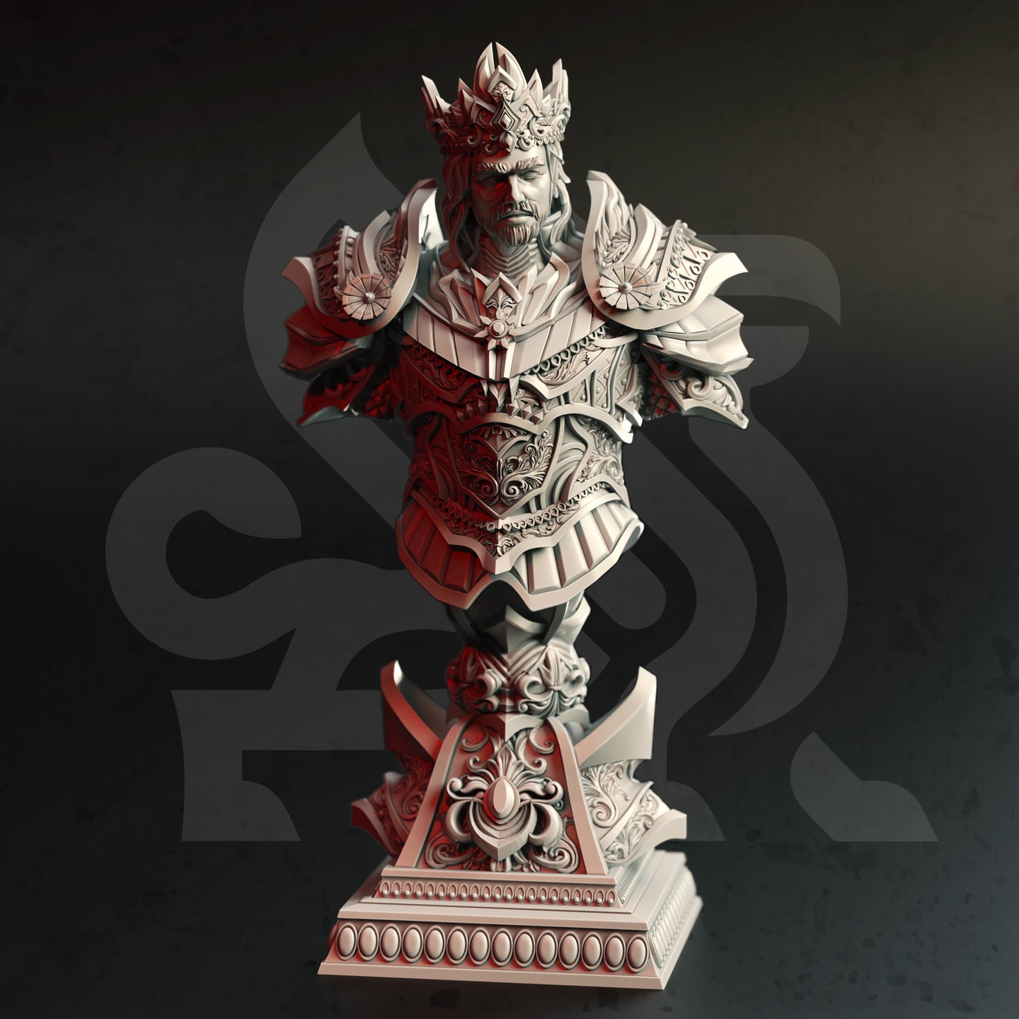 King (Trendium) Bust  by DM Stash