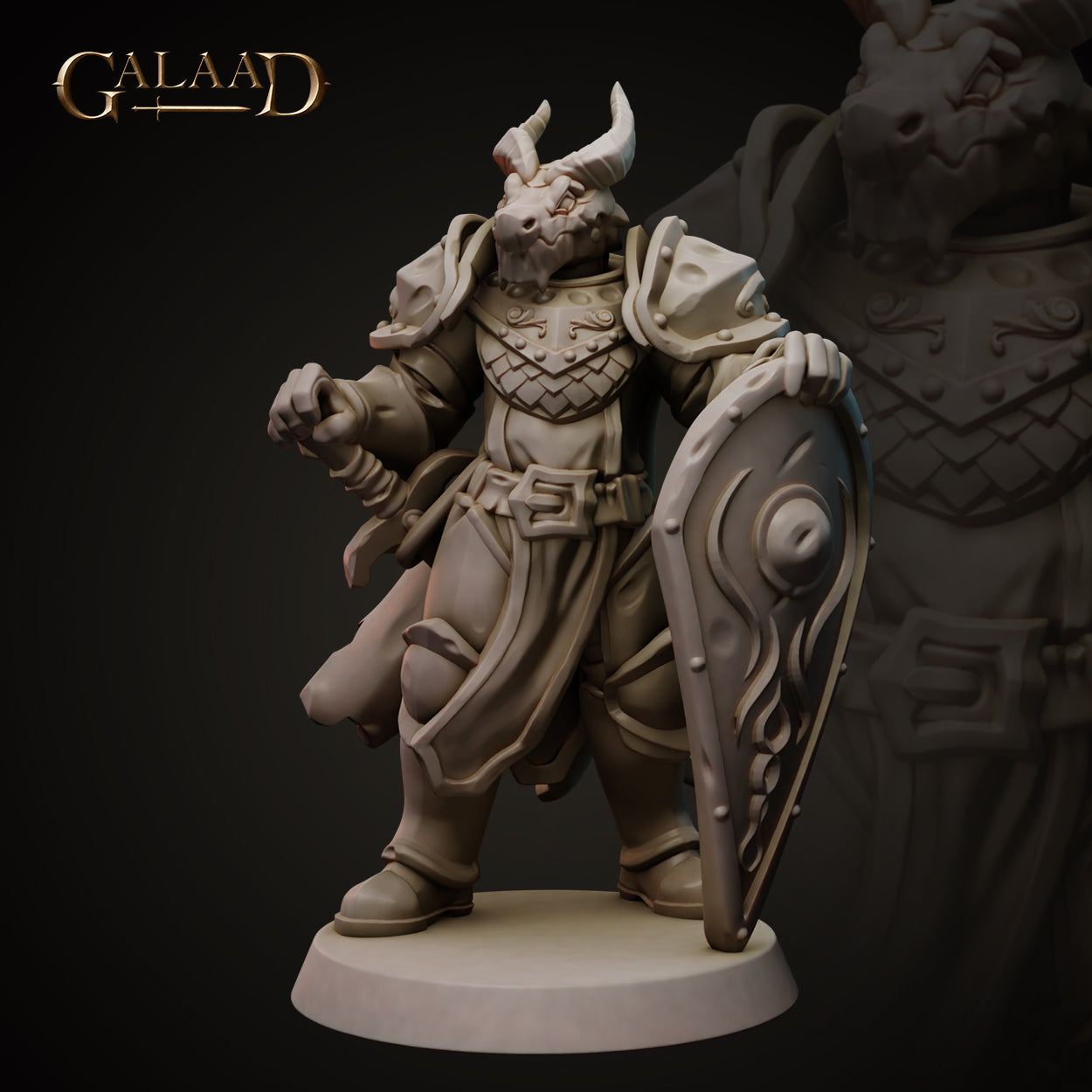 King's Guard Knight 01 by Galaad Miniatures