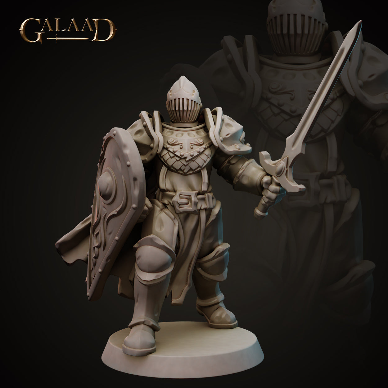 King's Guard Knight 03 by Galaad Miniatures