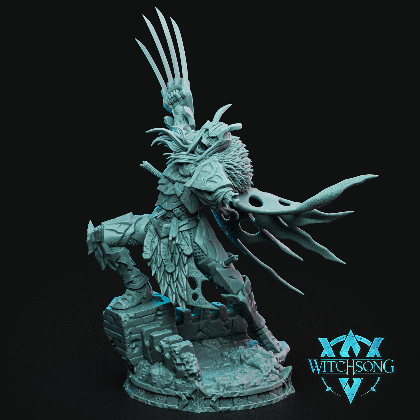 Knight Horror Lieutenant Bundle by Witchsong Miniatures