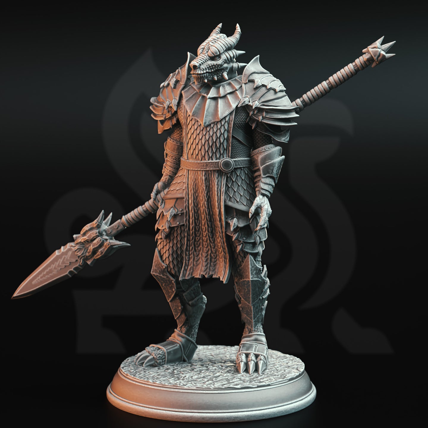Dragonborn Soldier 2 (Knights of the Dragon) by DM Stash