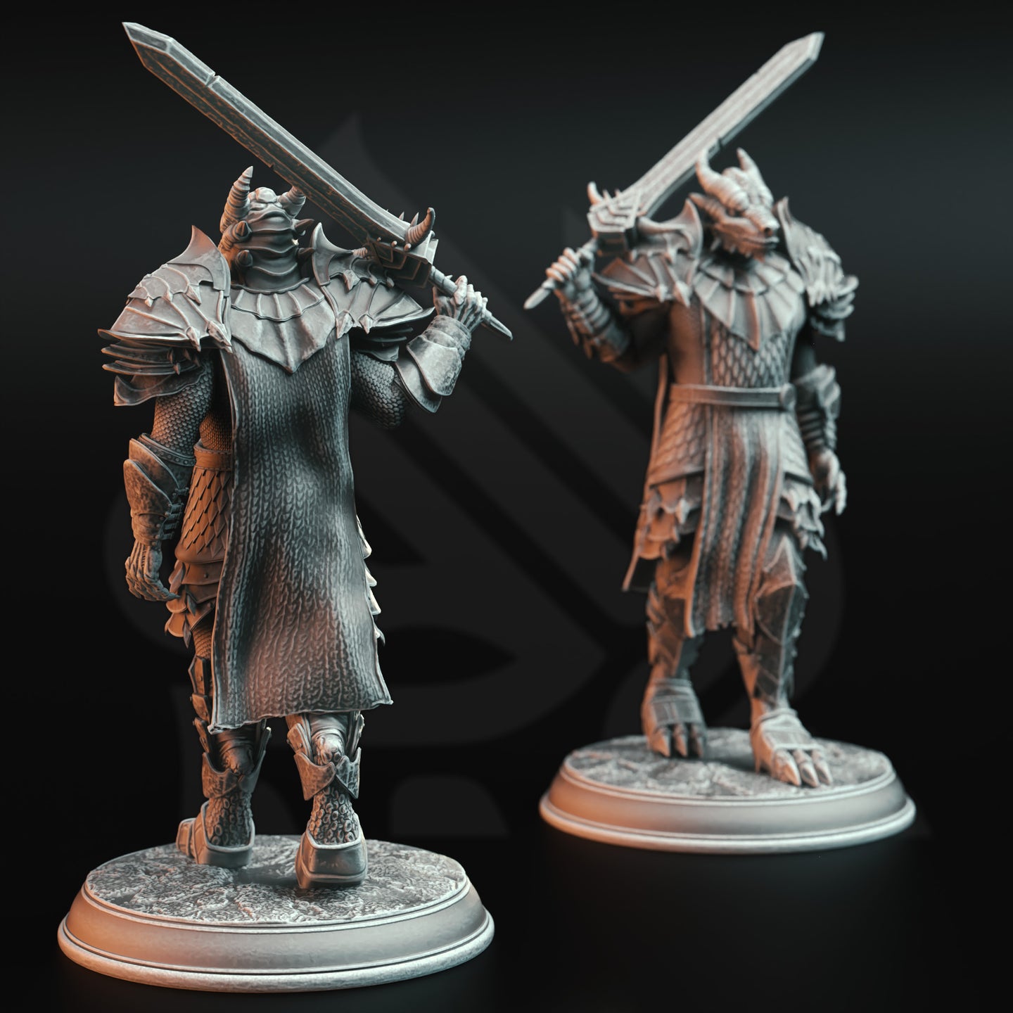 Dragonborn Soldier 3 (Knights of the Dragon) by DM Stash
