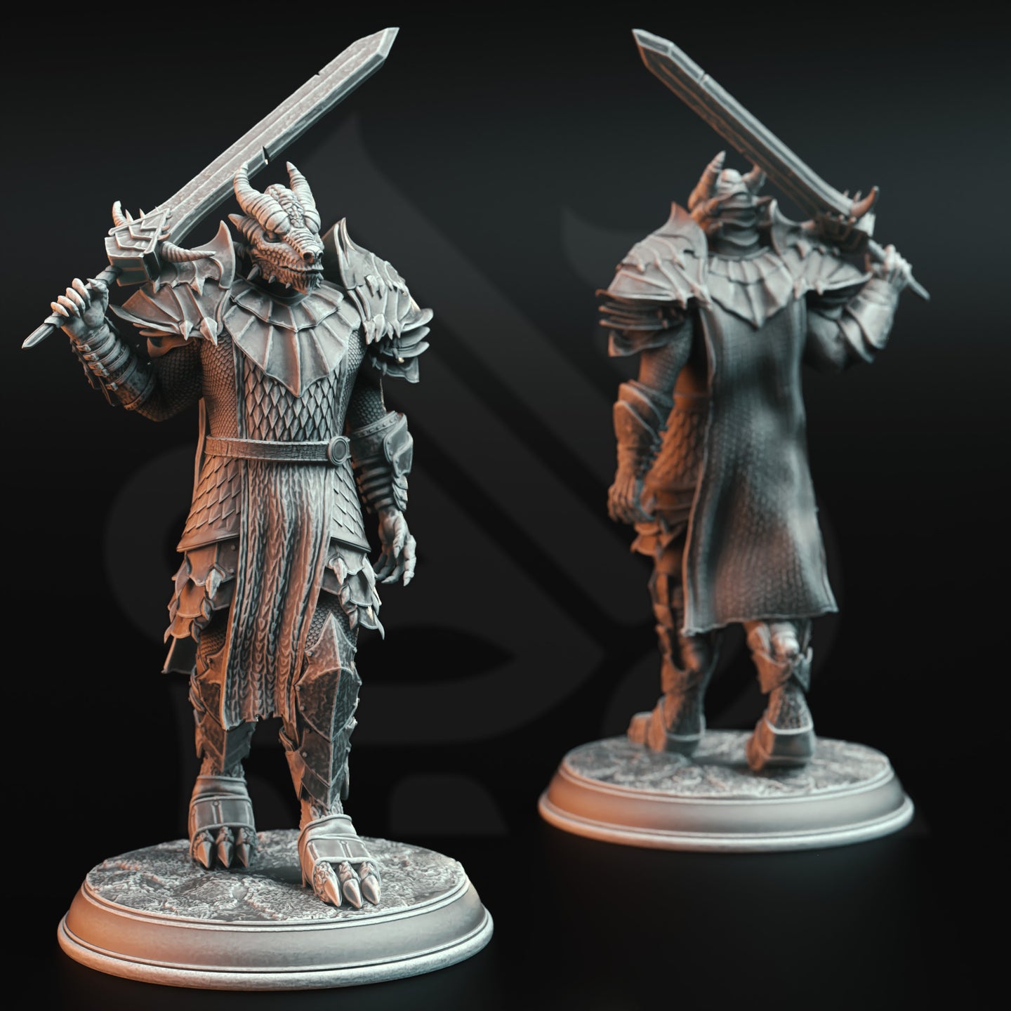 Dragonborn Soldier 3 (Knights of the Dragon) by DM Stash