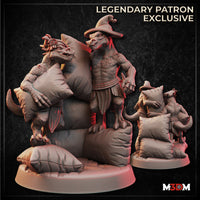 Kobold Friends Building Pillow Fort by Mia Kay M3DM