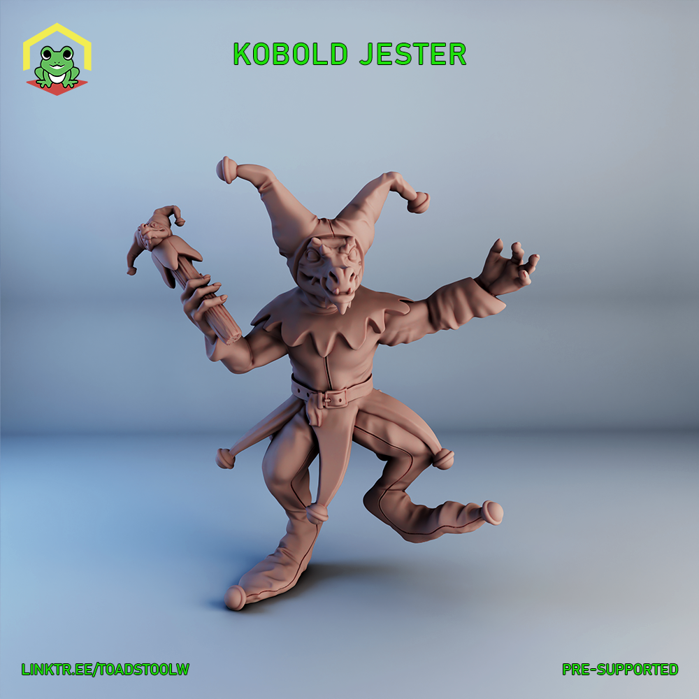 Kobold Jester by The Toadstool Weaver