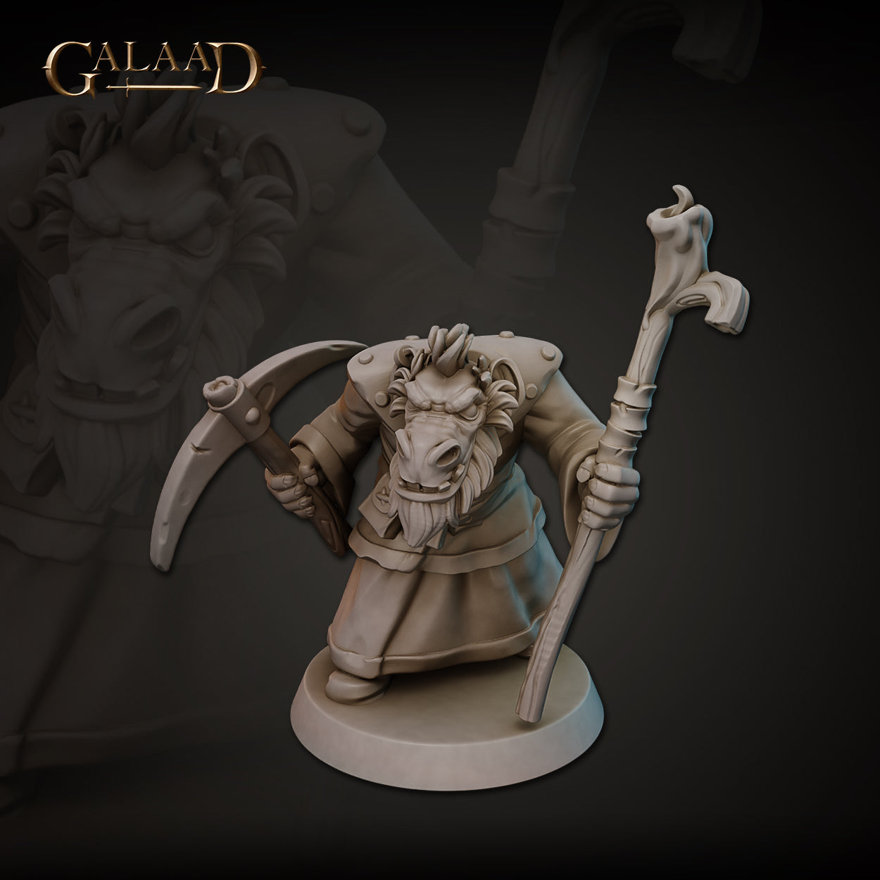 Kobold Wizard 01 by Galaad Miniatures