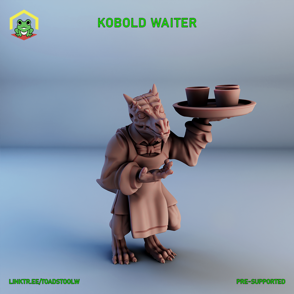 Kobold Waiter by The Toadstool Weaver