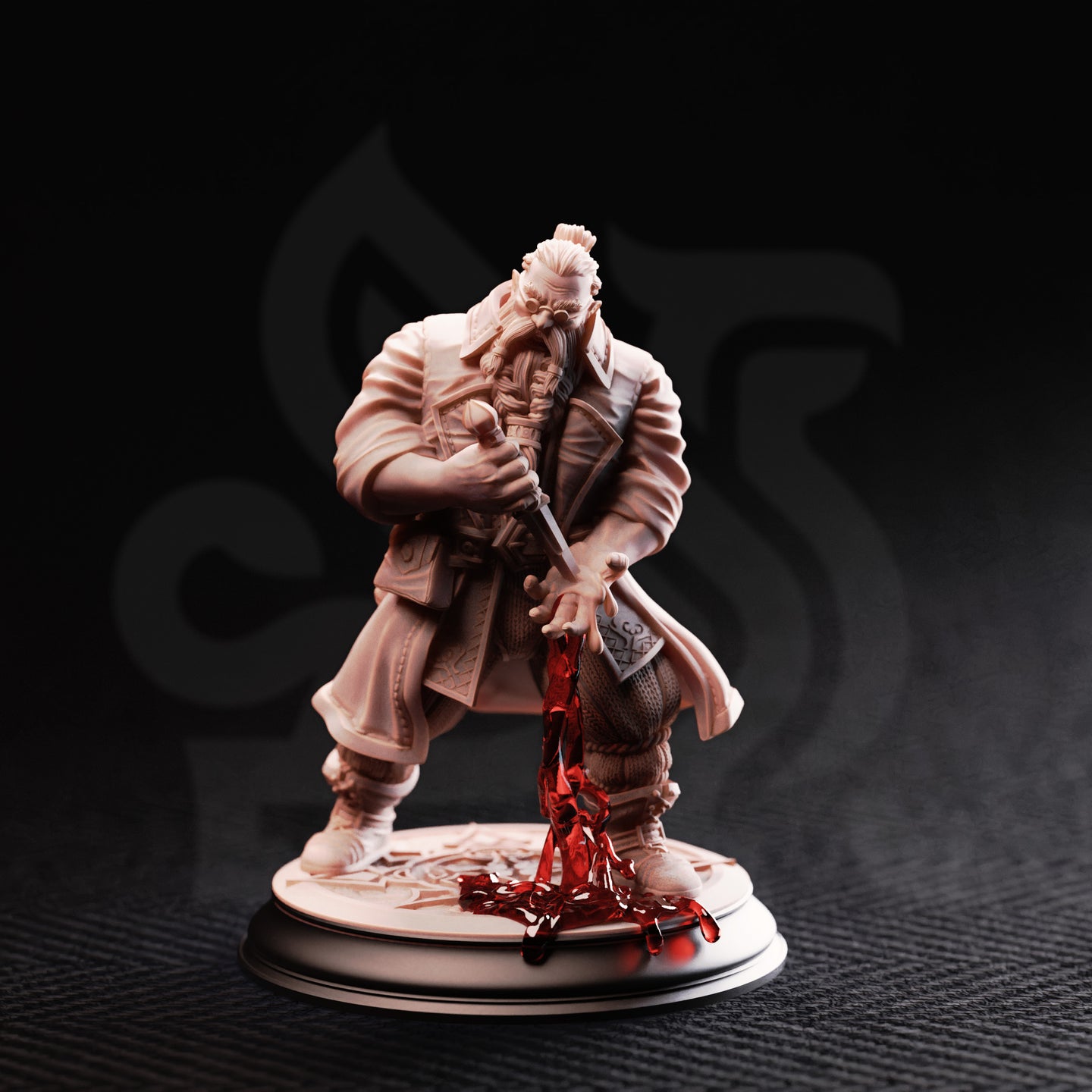 Dwarf Fledgling Haemomancer (Korgrin Bloodstone) by DM Stash