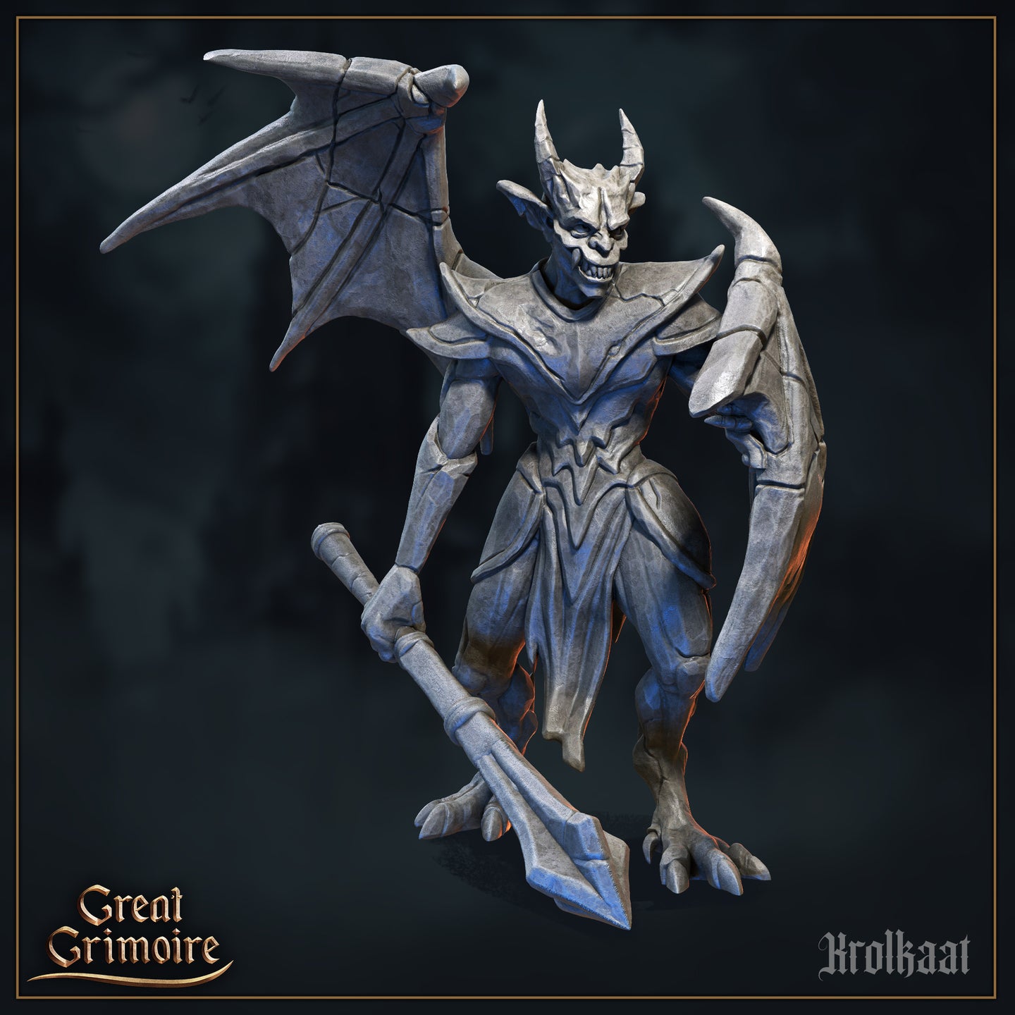 Gargoyle 05 by Great Grimoire