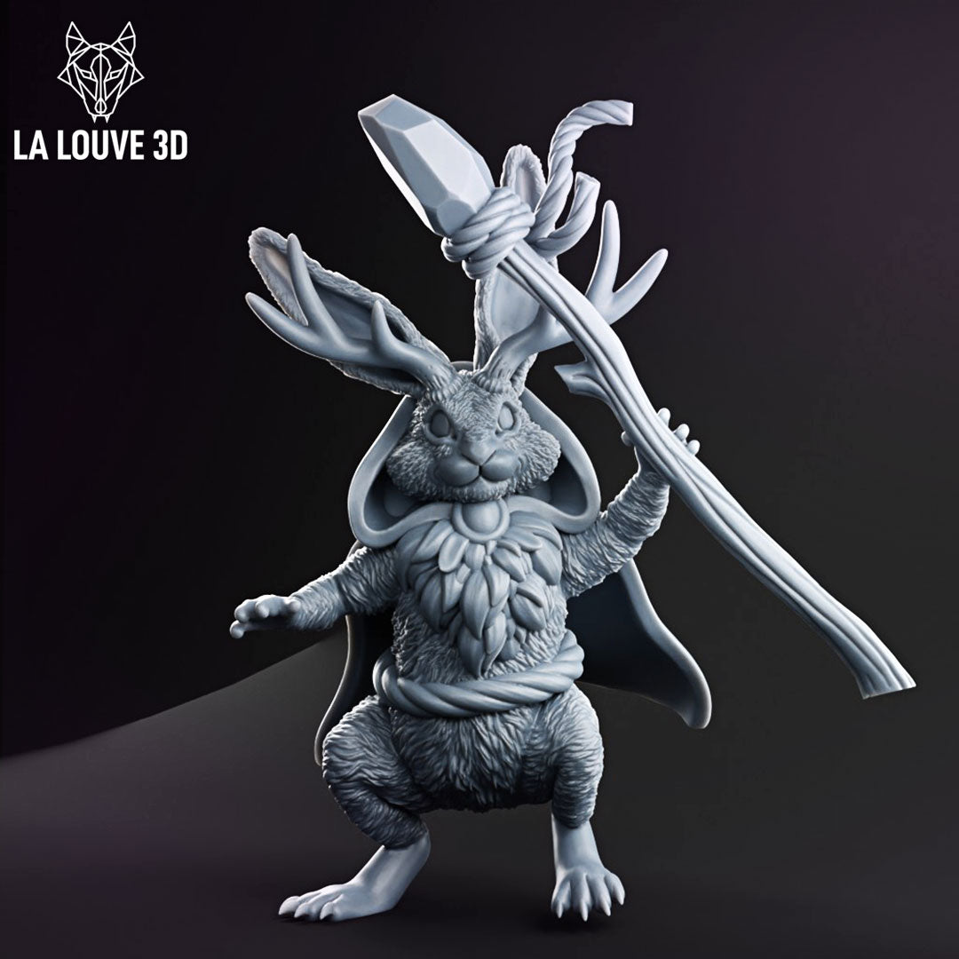 Druid Bunny by La Louve 3D