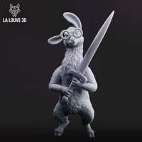 Llama Fighter by La Louve 3D