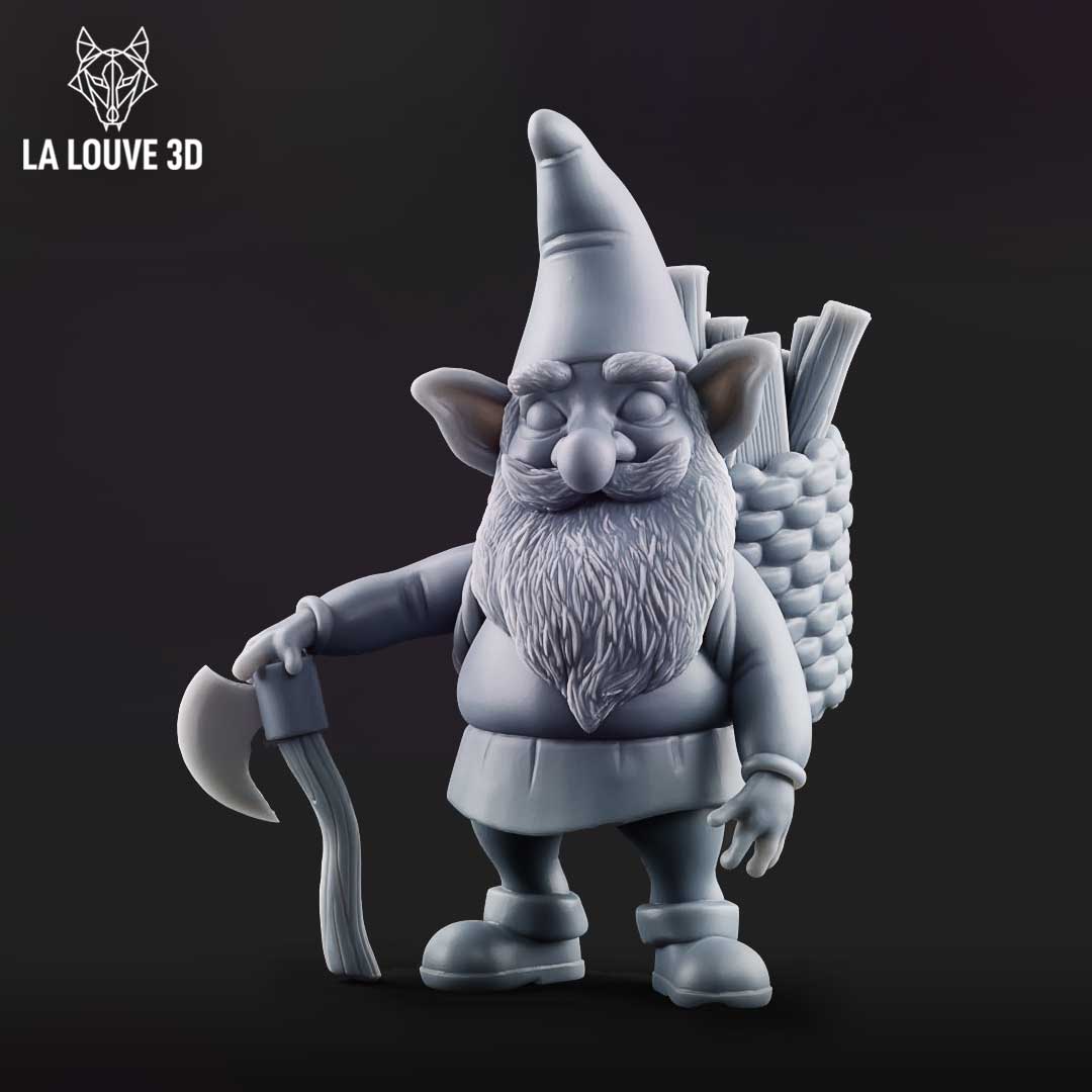 Gnome 1 by La Louve 3D