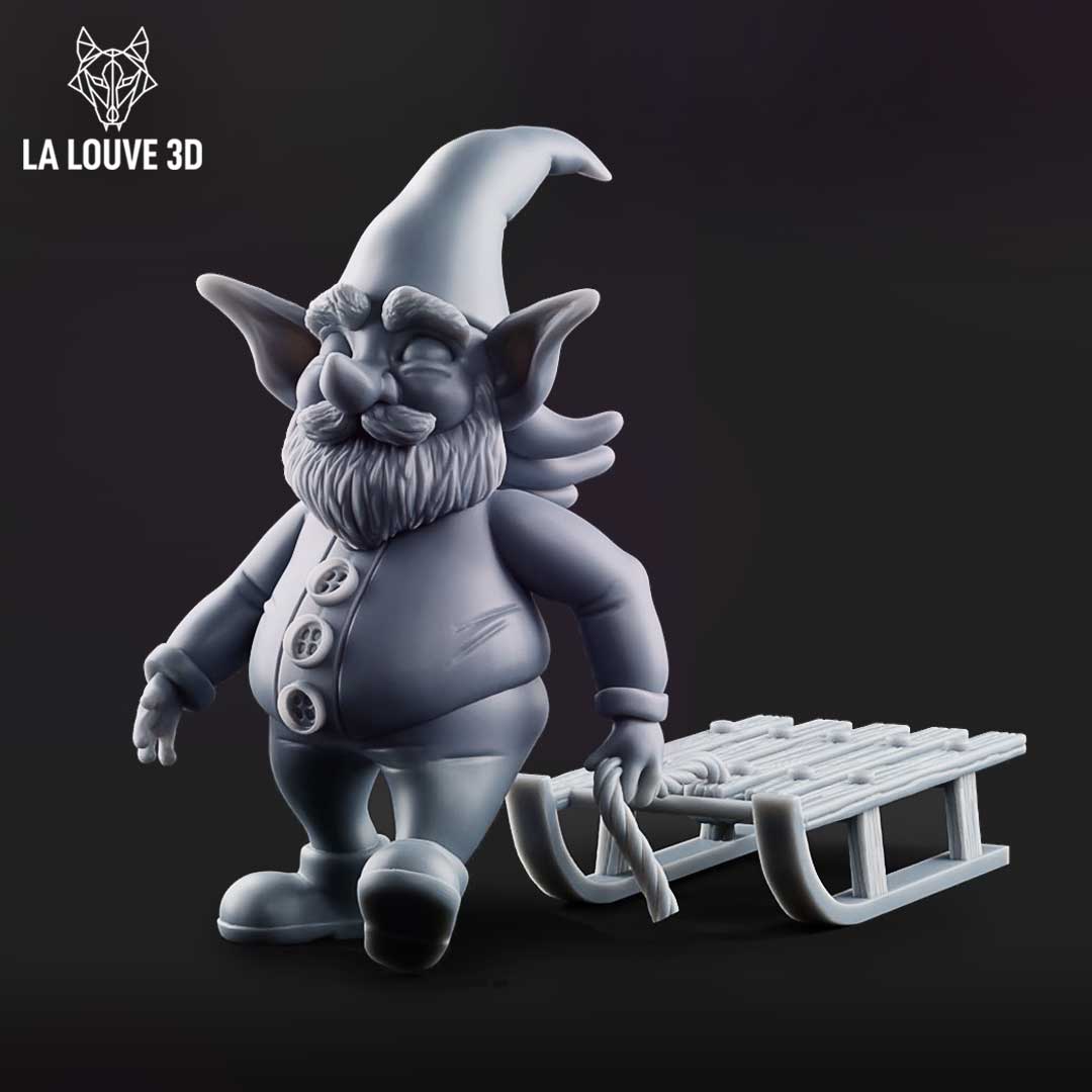 Gnome 3 by La Louve 3D