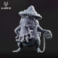 Hedgehog 1 by La Louve 3D