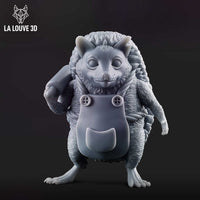 Hedgehog 2 by La Louve 3D