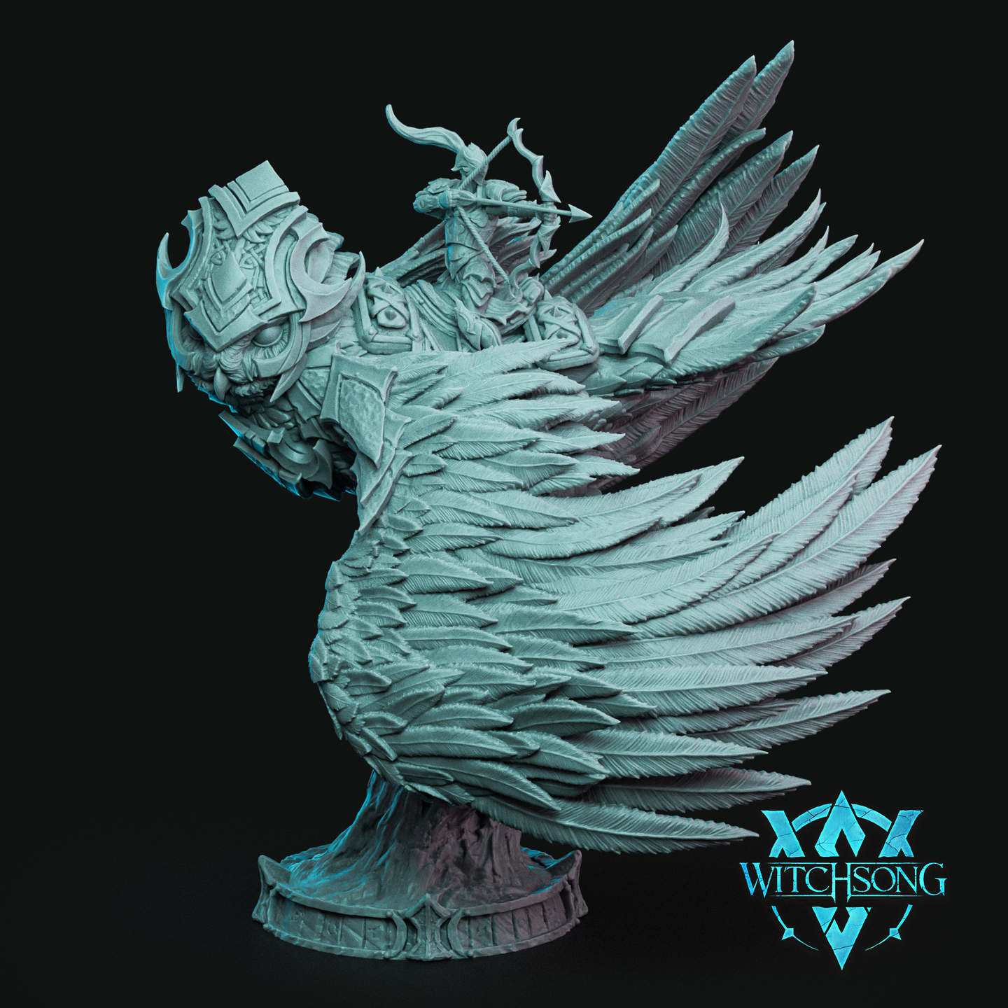 Wingsworn Acolyte 03 by Witchsong Miniatures