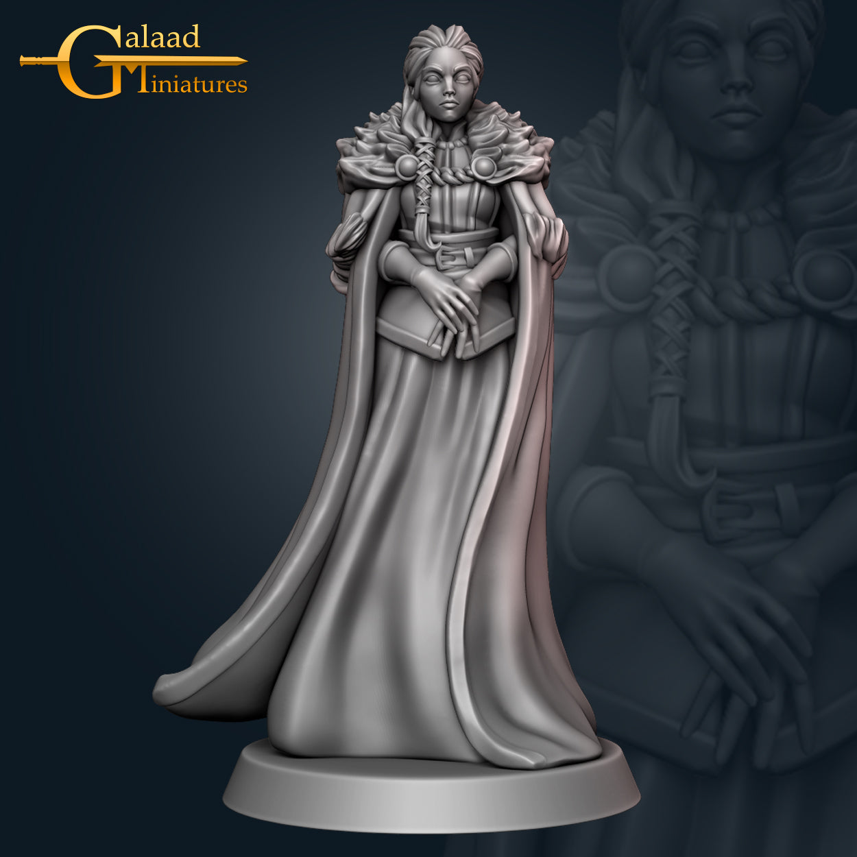 Northern Lady 01 by Galaad Miniatures